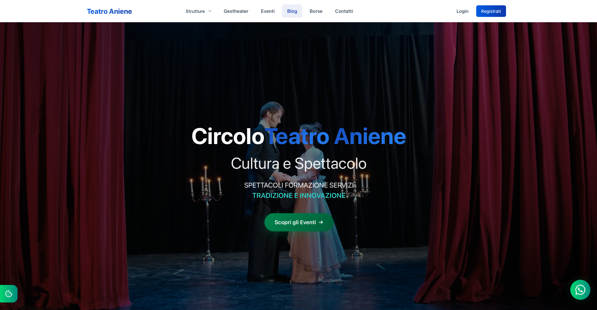 Copertina del progetto Teatro Aniene
